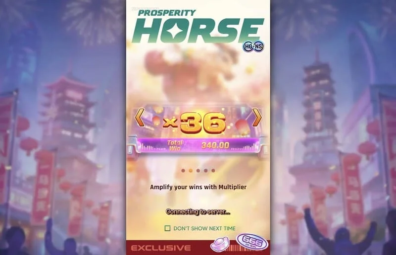Prosperity Horse - progresivni multiplikator v posebnem načinu